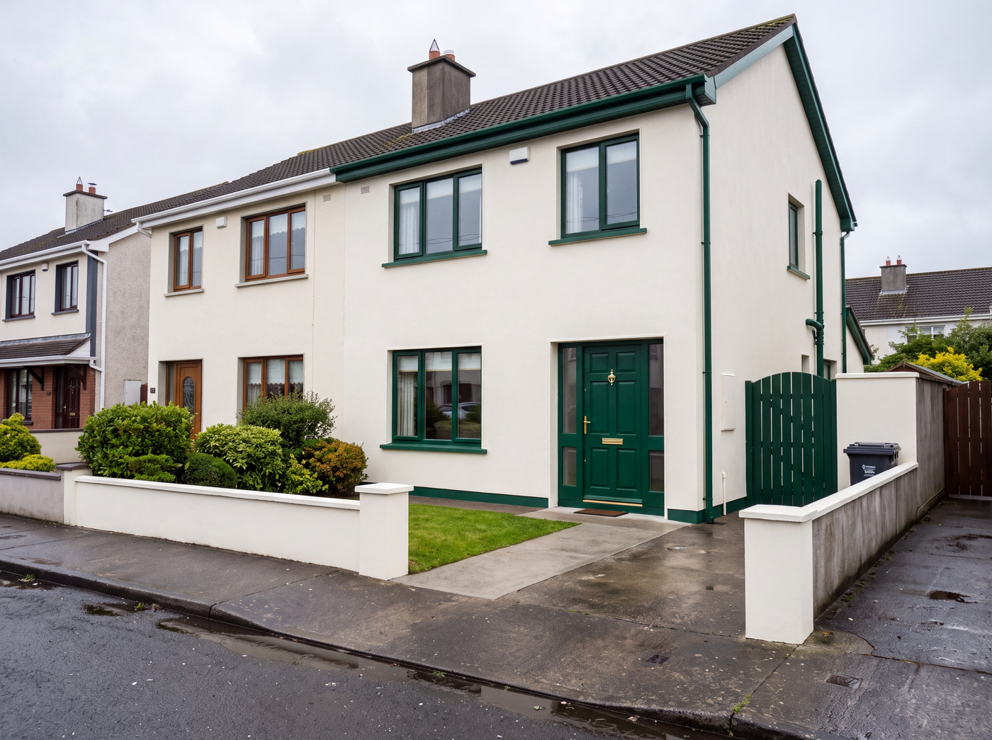 After exterior painting project in Waterford