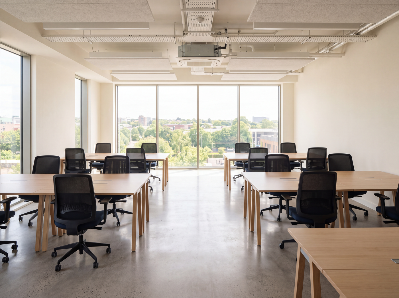 Commercial painting service in Waterford – office interior